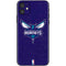 NBA Charlotte Hornets Distressed-Purple iPhone 11 Skin