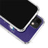 NBA Charlotte Hornets Distressed-Purple iPhone 12 Clear Case