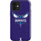 NBA Charlotte Hornets Distressed-Purple iPhone 12 Impact Case