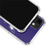 NBA Charlotte Hornets Distressed-Purple iPhone 12 Mini Clear Case