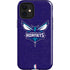 NBA Charlotte Hornets Distressed-Purple iPhone 12 Mini Impact Case