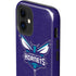 NBA Charlotte Hornets Distressed-Purple iPhone 12 Mini Impact Case