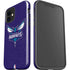 NBA Charlotte Hornets Distressed-Purple iPhone 12 Mini Impact Case