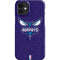 NBA Charlotte Hornets Distressed-Purple iPhone 12 Mini Lite Case
