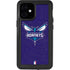 NBA Charlotte Hornets Distressed-Purple iPhone 12 Mini Waterproof Case