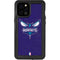 NBA Charlotte Hornets Distressed-Purple iPhone 12 Pro Max Waterproof Case