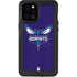 NBA Charlotte Hornets Distressed-Purple iPhone 12 Pro Max Waterproof Case