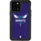 NBA Charlotte Hornets Distressed-Purple iPhone 12 Pro Waterproof Case