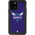 NBA Charlotte Hornets Distressed-Purple iPhone 12 Pro Waterproof Case
