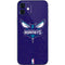 NBA Charlotte Hornets Distressed-Purple iPhone 12 Skin