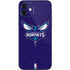 NBA Charlotte Hornets Distressed-Purple iPhone 12 Skin