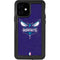 NBA Charlotte Hornets Distressed-Purple iPhone 12 Waterproof Case