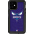 NBA Charlotte Hornets Distressed-Purple iPhone 12 Waterproof Case