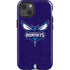 NBA Charlotte Hornets Distressed-Purple iPhone 13 Impact Case