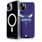 NBA Charlotte Hornets Distressed-Purple iPhone 13 MagSafe Case
