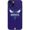NBA Charlotte Hornets Distressed-Purple iPhone 13 Mini Skin