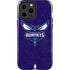 NBA Charlotte Hornets Distressed-Purple iPhone 13 Pro Max Impact Case