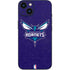 NBA Charlotte Hornets Distressed-Purple iPhone 13 Skin