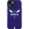 NBA Charlotte Hornets Distressed-Purple iPhone 15 Plus Impact Case