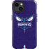NBA Charlotte Hornets Distressed-Purple iPhone 15 Plus Impact Case