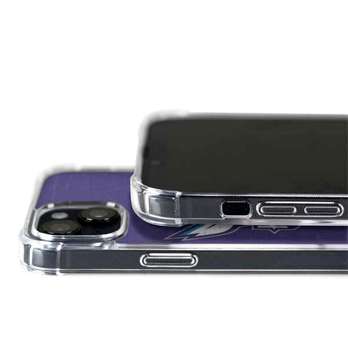 NBA Charlotte Hornets Distressed-Purple iPhone 15 MagSafe Case