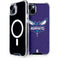 NBA Charlotte Hornets Distressed-Purple iPhone 14 Plus MagSafe Case