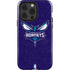 NBA Charlotte Hornets Distressed-Purple iPhone 15 Pro Impact Case