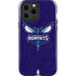 NBA Charlotte Hornets Distressed-Purple iPhone 14 Pro Max Impact Case