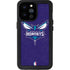 NBA Charlotte Hornets Distressed-Purple iPhone 14 Pro Max Waterproof Case