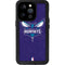 NBA Charlotte Hornets Distressed-Purple iPhone 14 Pro Waterproof Case