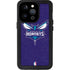 NBA Charlotte Hornets Distressed-Purple iPhone 14 Pro Waterproof Case
