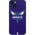 NBA Charlotte Hornets Distressed-Purple iPhone 14 Skin