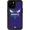 NBA Charlotte Hornets Distressed-Purple iPhone 15 Waterproof Case