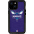 NBA Charlotte Hornets Distressed-Purple iPhone 15 Waterproof Case