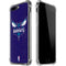 NBA Charlotte Hornets Distressed-Purple iPhone 7/8 Plus Clear Case
