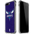NBA Charlotte Hornets Distressed-Purple iPhone 7/8 Plus Clear Case