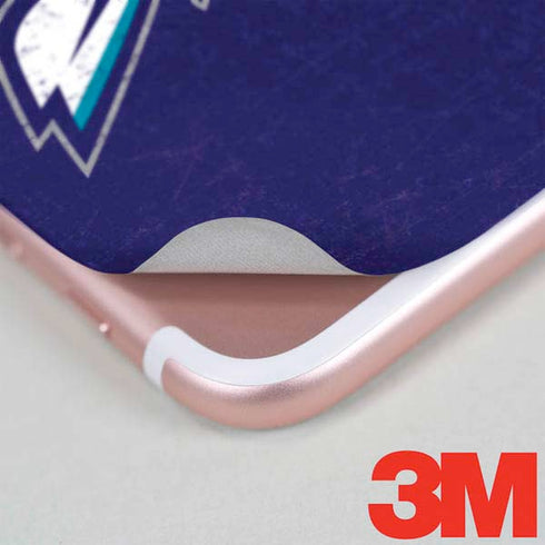 NBA Charlotte Hornets Distressed-Purple iPhone 7 Skin