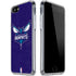 NBA Charlotte Hornets Distressed-Purple iPhone SE (2nd & 3rd Gen) Clear Case