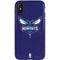 NBA Charlotte Hornets Distressed-Purple iPhone X Pro Case