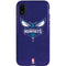 NBA Charlotte Hornets Distressed-Purple iPhone XR Pro Case