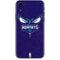 NBA Charlotte Hornets Distressed-Purple iPhone XR Skin