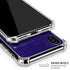 NBA Charlotte Hornets Distressed-Purple iPhone XS Max Clear Case