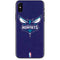 NBA Charlotte Hornets Distressed-Purple iPhone XS Max Skin