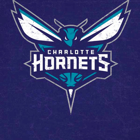 NBA Charlotte Hornets Distressed-Purple iPhone XS Pro Case
