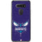 NBA Charlotte Hornets Distressed-Purple LG K51/Q51 Clear Case
