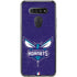NBA Charlotte Hornets Distressed-Purple LG K51/Q51 Clear Case