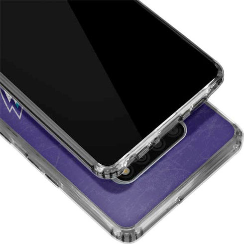 NBA Charlotte Hornets Distressed-Purple LG Stylo 6 Clear Case