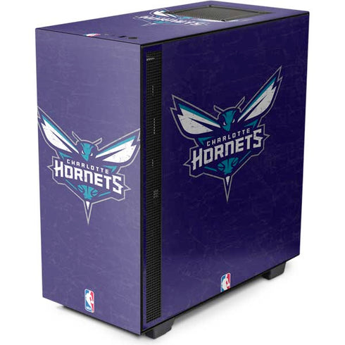 NBA Charlotte Hornets Distressed-Purple NZXT H510 Compact ATX Mid-Tower Case Skin