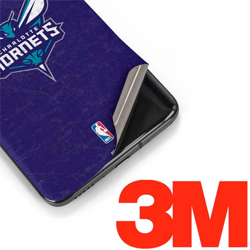 NBA Charlotte Hornets Distressed-Purple OnePlus 7 Pro Skin