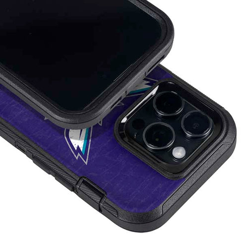 NBA Charlotte Hornets Distressed-Purple Otterbox Defender iPhone Skin